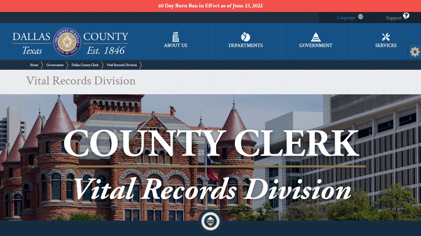 County Clerk | Vital Records Division - Birth Certificates